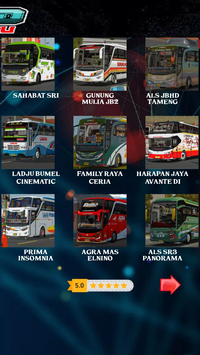 Mod Bussid Bus Terbaru Tangkapan skrin 1