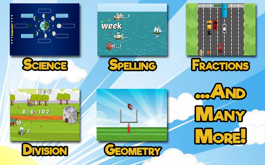 Fourth Grade Learning Games Screenshot 1