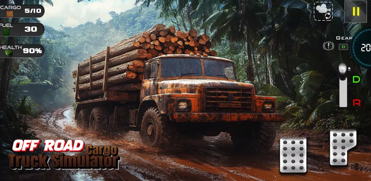 Truck Cargo simulator offroad ဖန်သားပြင်ဓာတ်ပုံ 2