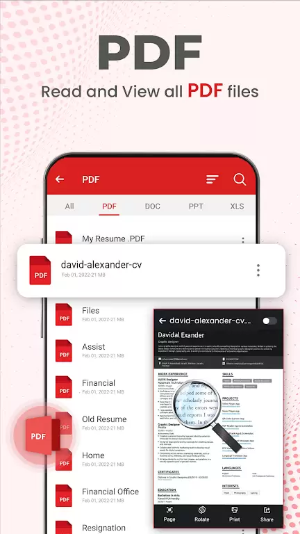 Document Reader PDF Reader應用截圖第1張