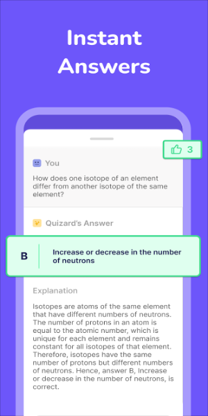 Quizard AI - Scan and Solve Mod Apk Screenshot 1