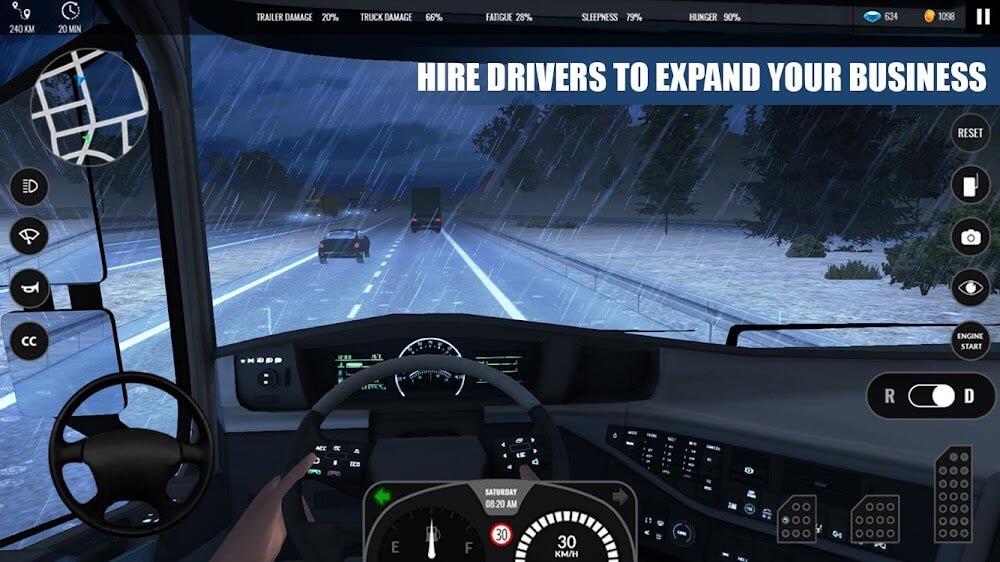 Truck Simulator PRO Europe Ảnh chụp màn hình 1