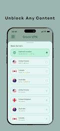 Green VPN - Fast VPN - Proxy Capture d'écran 2