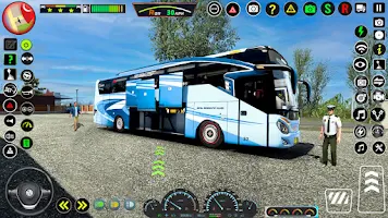 Coach Drive Simulator Bus Game Ekran Görüntüsü 1