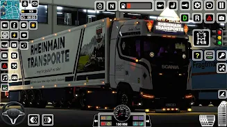 Euro Truck Driving Games 3D ဖန်သားပြင်ဓာတ်ပုံ 3