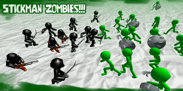Stickman Simulator: Zombie War ဖန်သားပြင်ဓာတ်ပုံ 2
