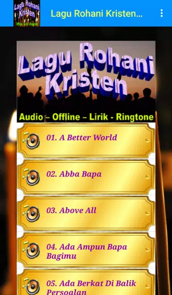 Lagu Rohani Kristen Offline スクリーンショット 1