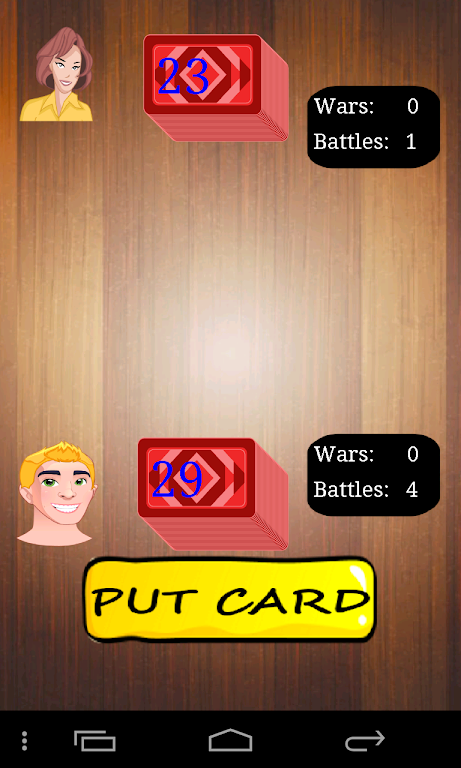War - Playing Cards Free スクリーンショット 1