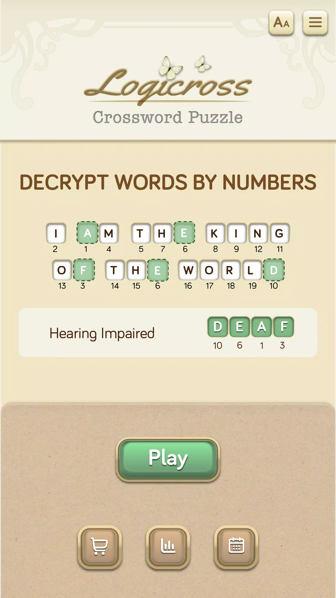 Logicross: Crossword Puzzle スクリーンショット 0