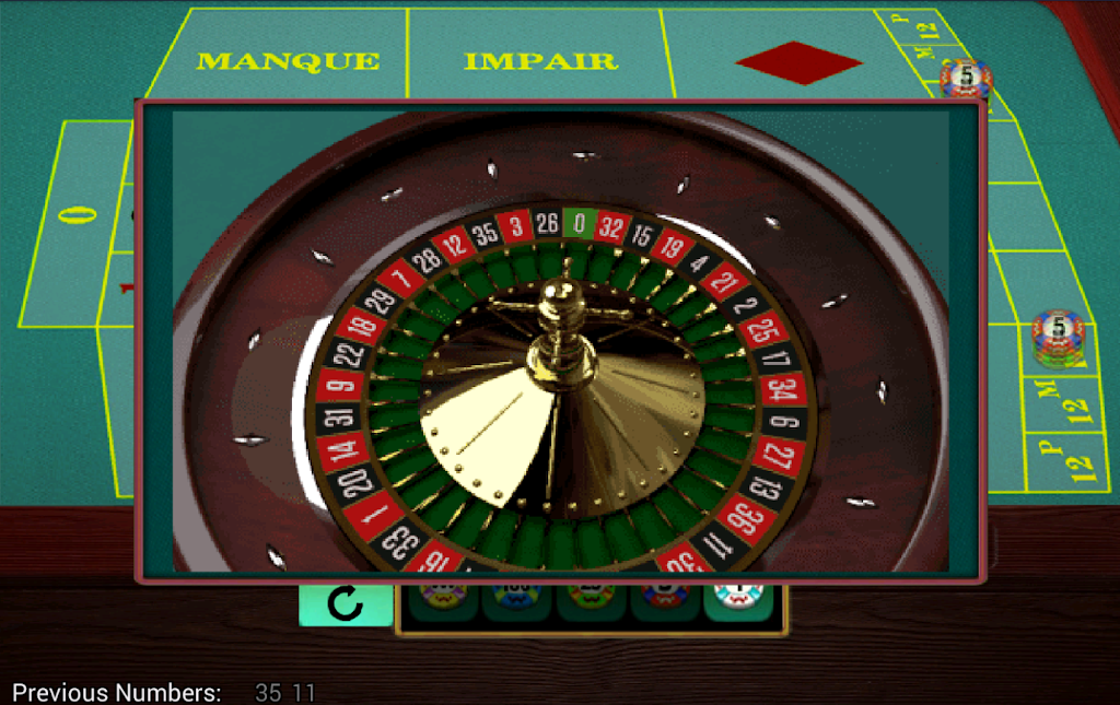 French Roulette Simulator Tangkapan skrin 1