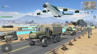 Army Vehicle Cargo: Truck Game Ảnh chụp màn hình 2