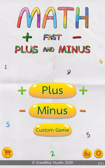 Math Fast Plus and Minus Ảnh chụp màn hình 0