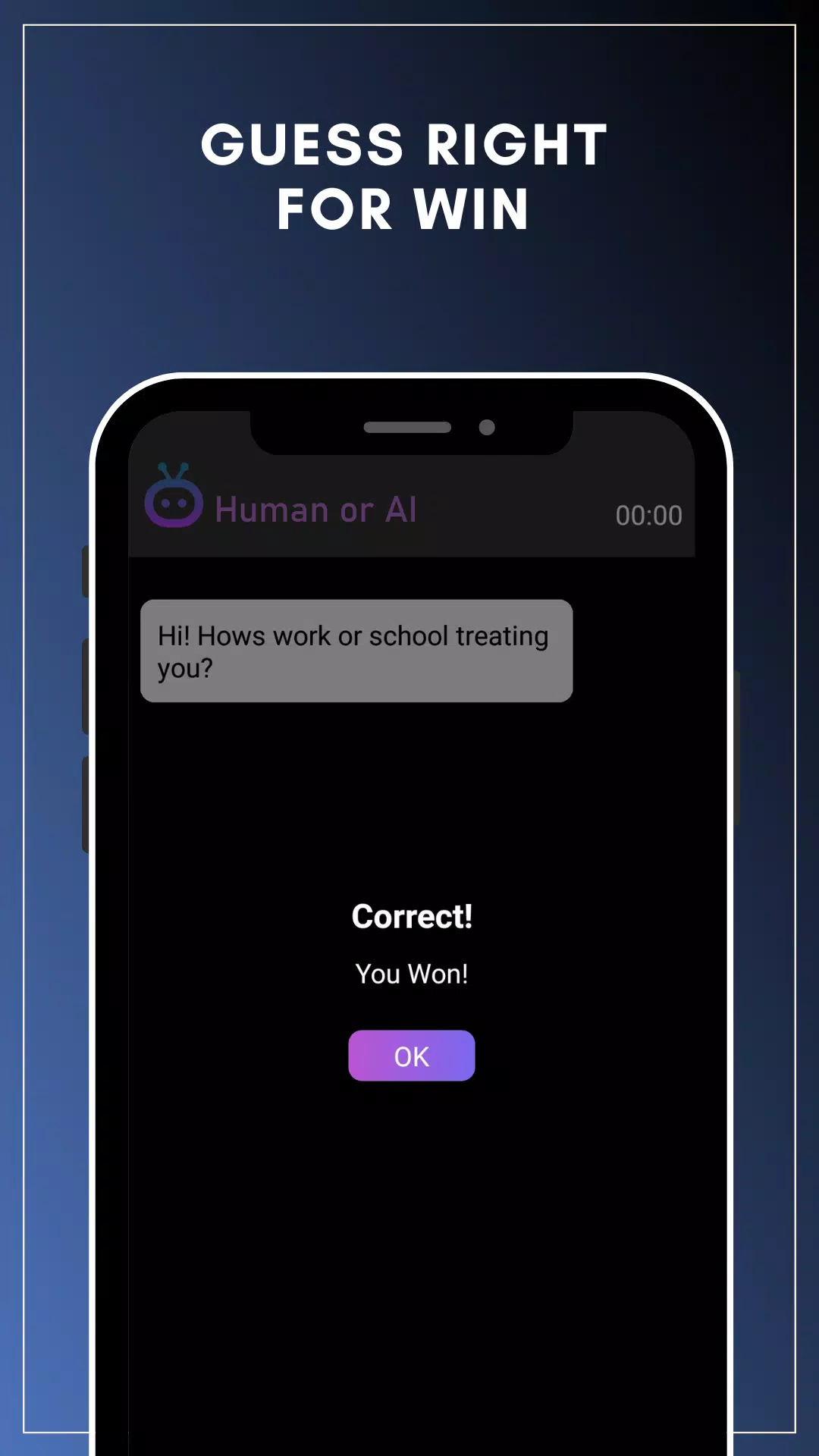 Human or AI Ekran Görüntüsü 2