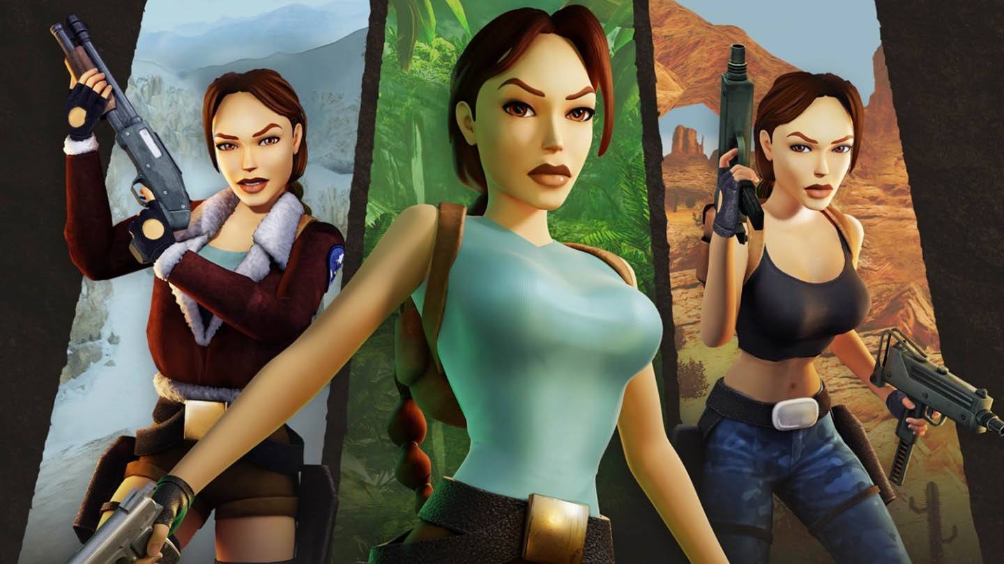 Aventuras clássicas de Lara Croft remasterizadas