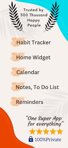 Habit Tracker Planner HabitYou应用截图第0张