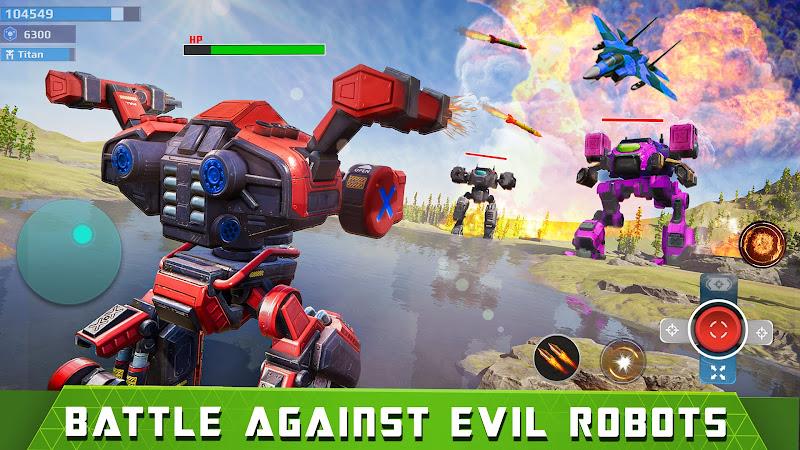 Mech Robot Games - Multi Robot ภาพหน้าจอ 0