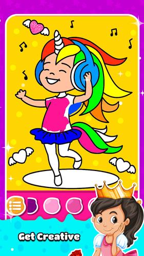 Princess Coloring Book Games应用截图第0张