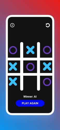 Tic Tac Toe - 2 Player Offline Schermafbeelding 1