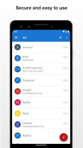 My Passwords Manager Mod ဖန်သားပြင်ဓာတ်ပုံ 1