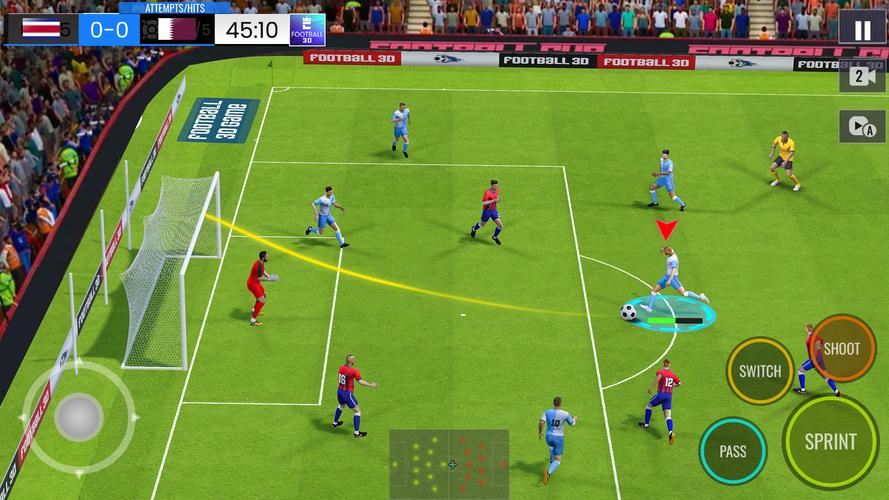 Football 3D Star Ảnh chụp màn hình 0