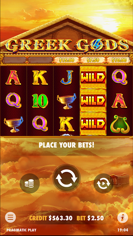 Greek Gods - Slot Casino Game ภาพหน้าจอ 3