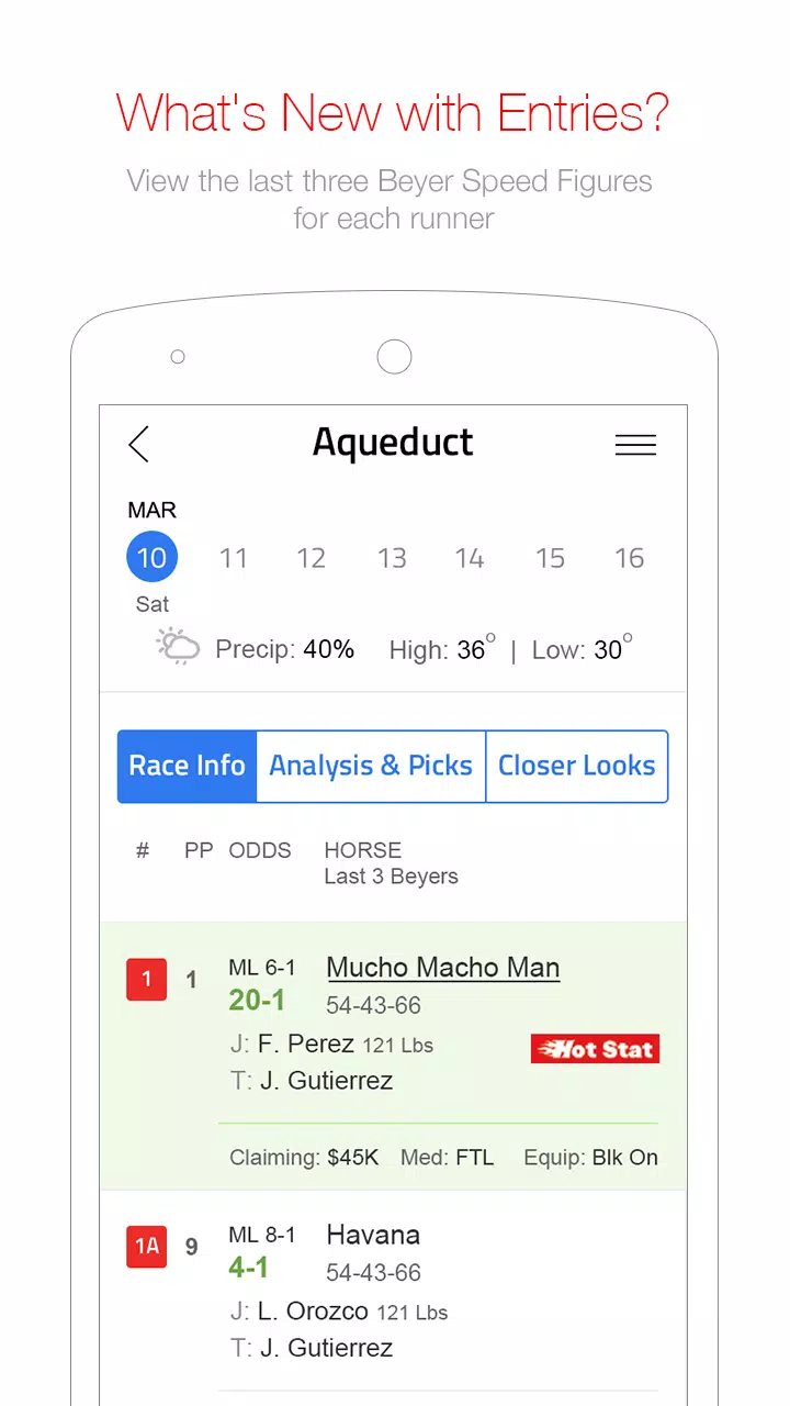 Daily Racing Form Ảnh chụp màn hình 2