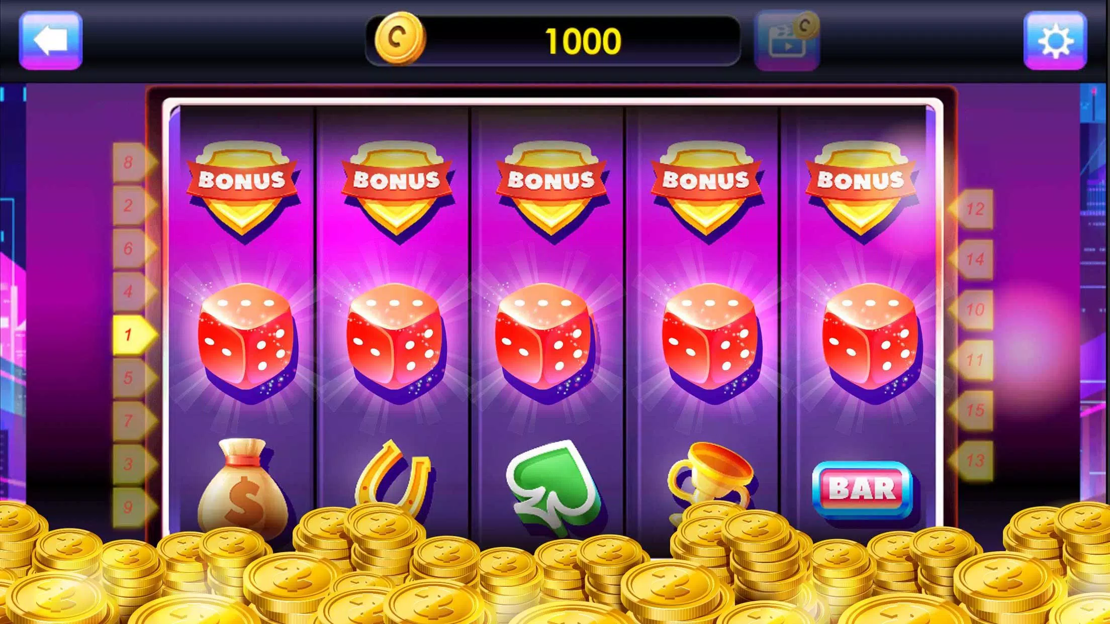 Mega Hit Casino 스크린샷 2