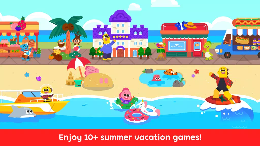 Cocobi Summer Vacation - Kids Ảnh chụp màn hình 0