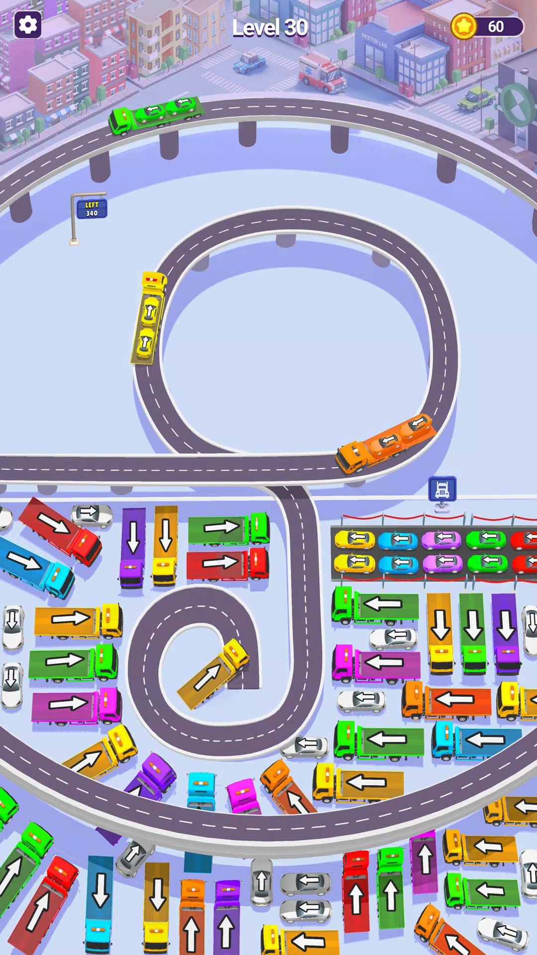 Mini Car Jam: Parking Puzzle Captura de tela 2