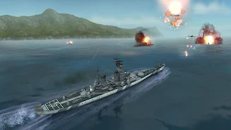 WARSHIP BATTLE:3D World War II Captura de tela 0