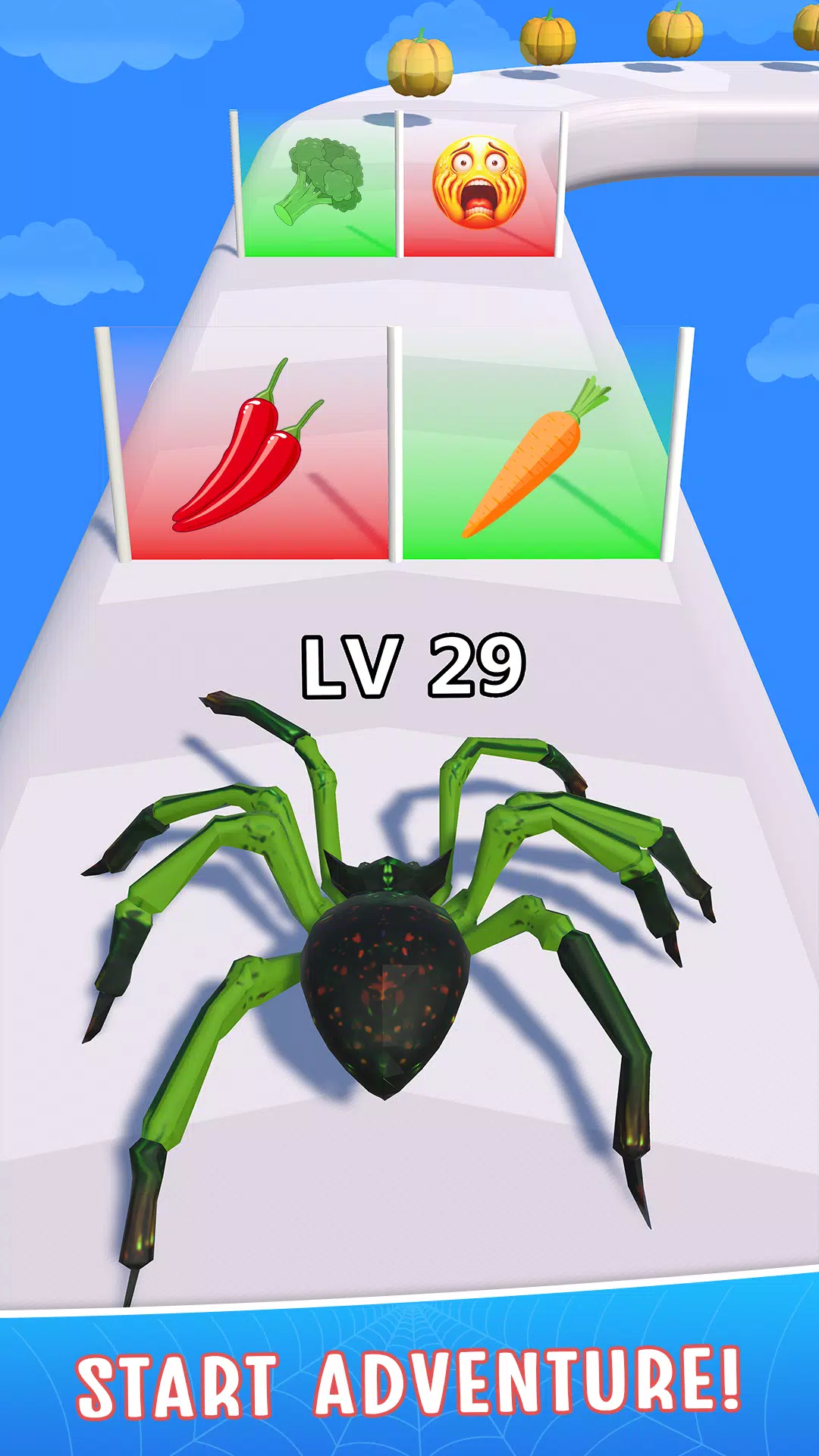 Spider Run: Spider Evolution Screenshot 1