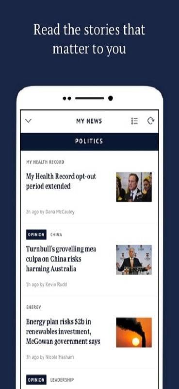 The Sydney Morning Herald Screenshot 1