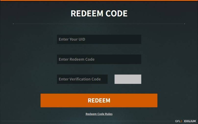 GIRLS' FRONTLINE 2: EXILIUM – Redeem Code Process