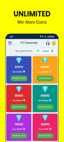 Diamondly - FFF Diamonds Pro Screenshot 1