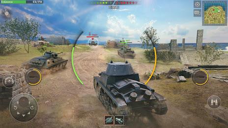 Battle Tanks: Online War games Ảnh chụp màn hình 2