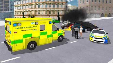 Ambulance Simulator Car Driver應用截圖第3張