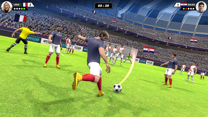 Super Soccer League Games 2023 스크린샷 1