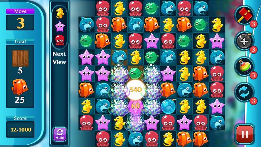 Ocean Match Puzzle Скриншот 2