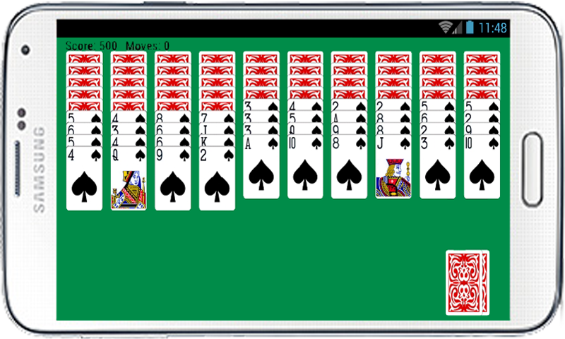 Spider Solitaire Free Game Fun ภาพหน้าจอ 3