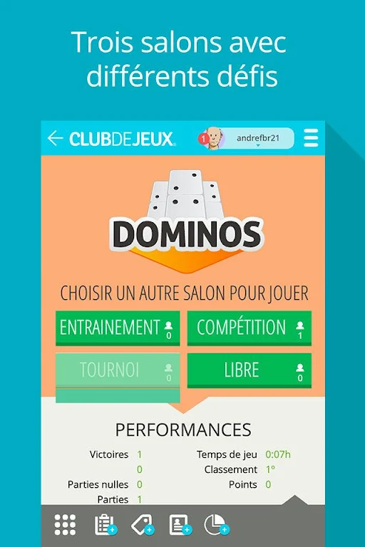 Dominos ClubDeJeux Zrzut ekranu 0