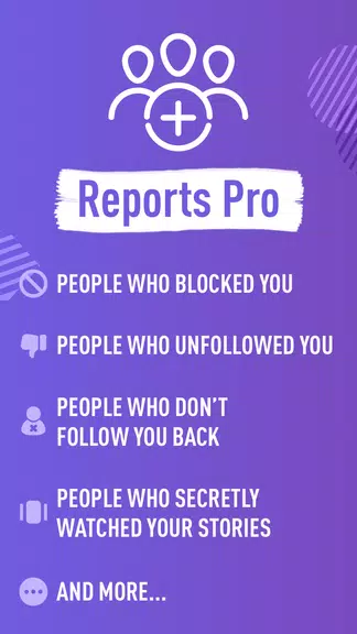 Reports Pro for Instagram स्क्रीनशॉट 0