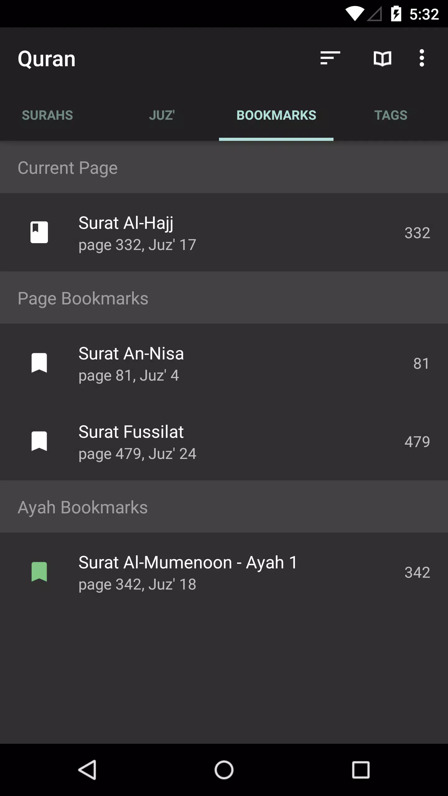 Quran for Android Скриншот 2