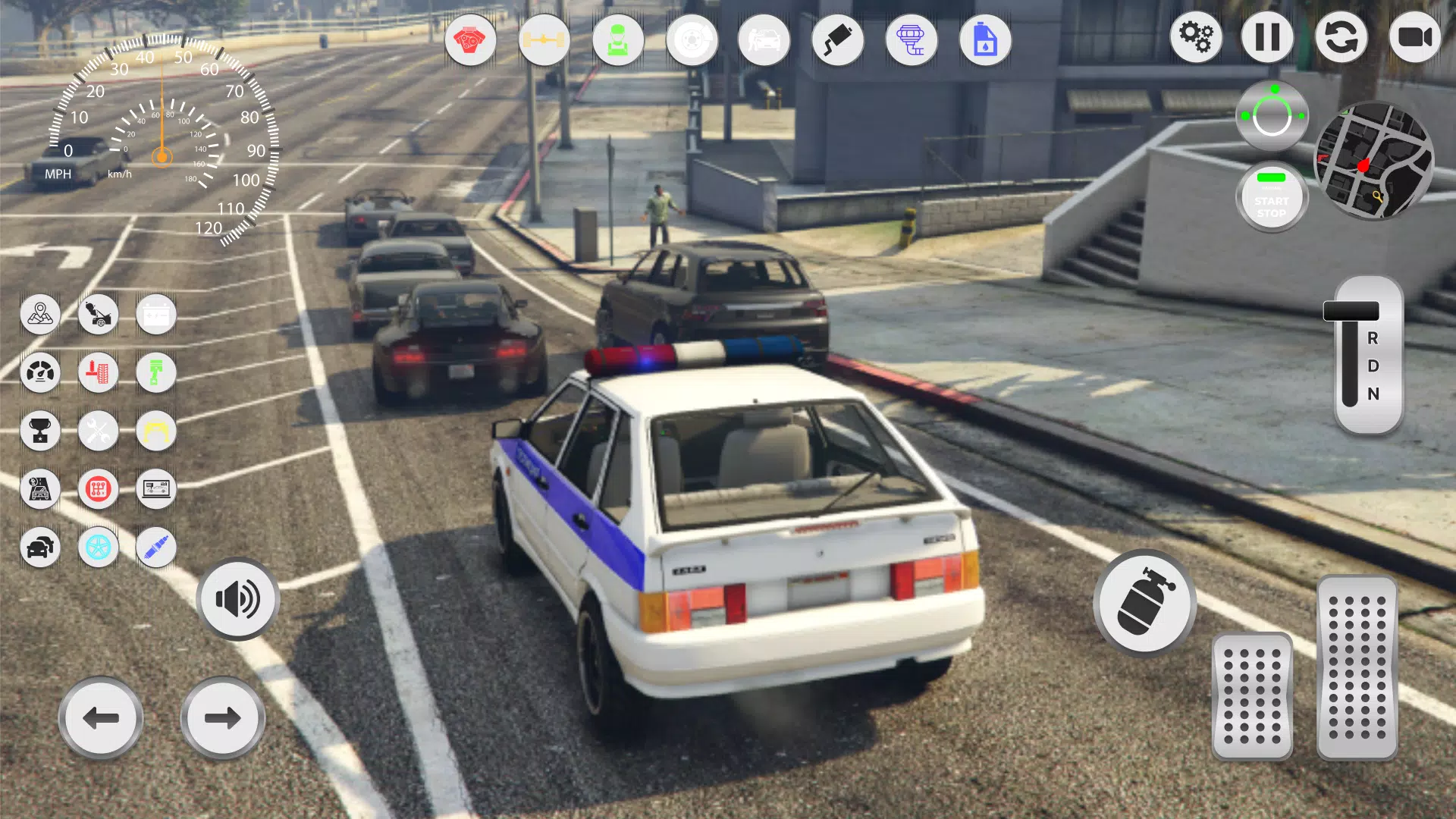 Lada 2114 Police Pursuit Ekran Görüntüsü 3