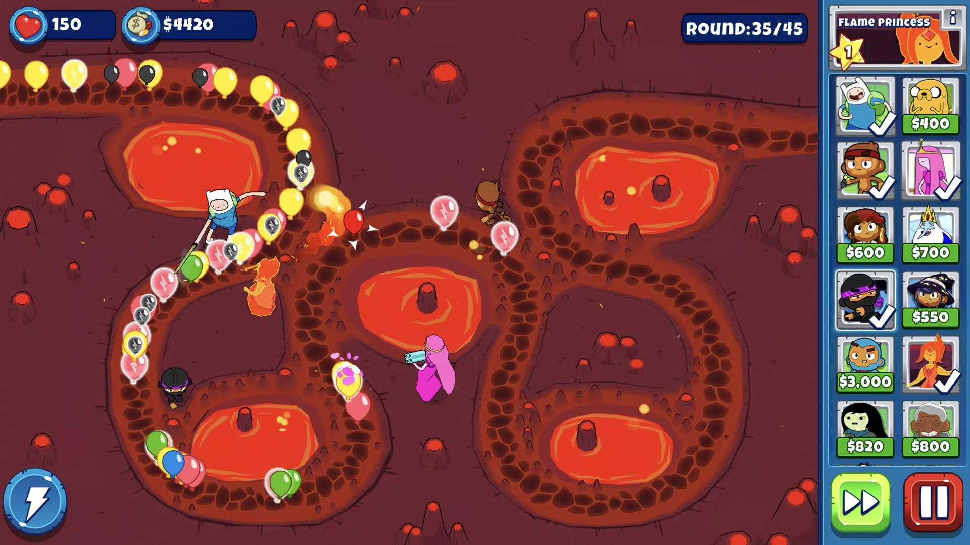 Bloons Adventure Time TD應用截圖第3張