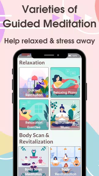 Guided Meditation & Relaxation Ảnh chụp màn hình 3