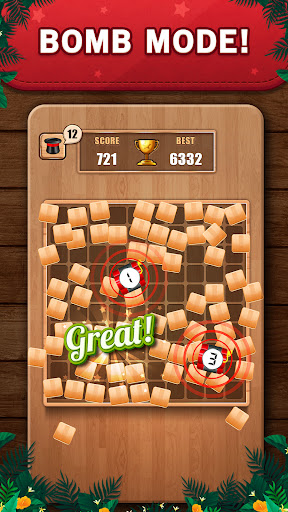 Wooden 100 Block Puzzle Game Schermafbeelding 2