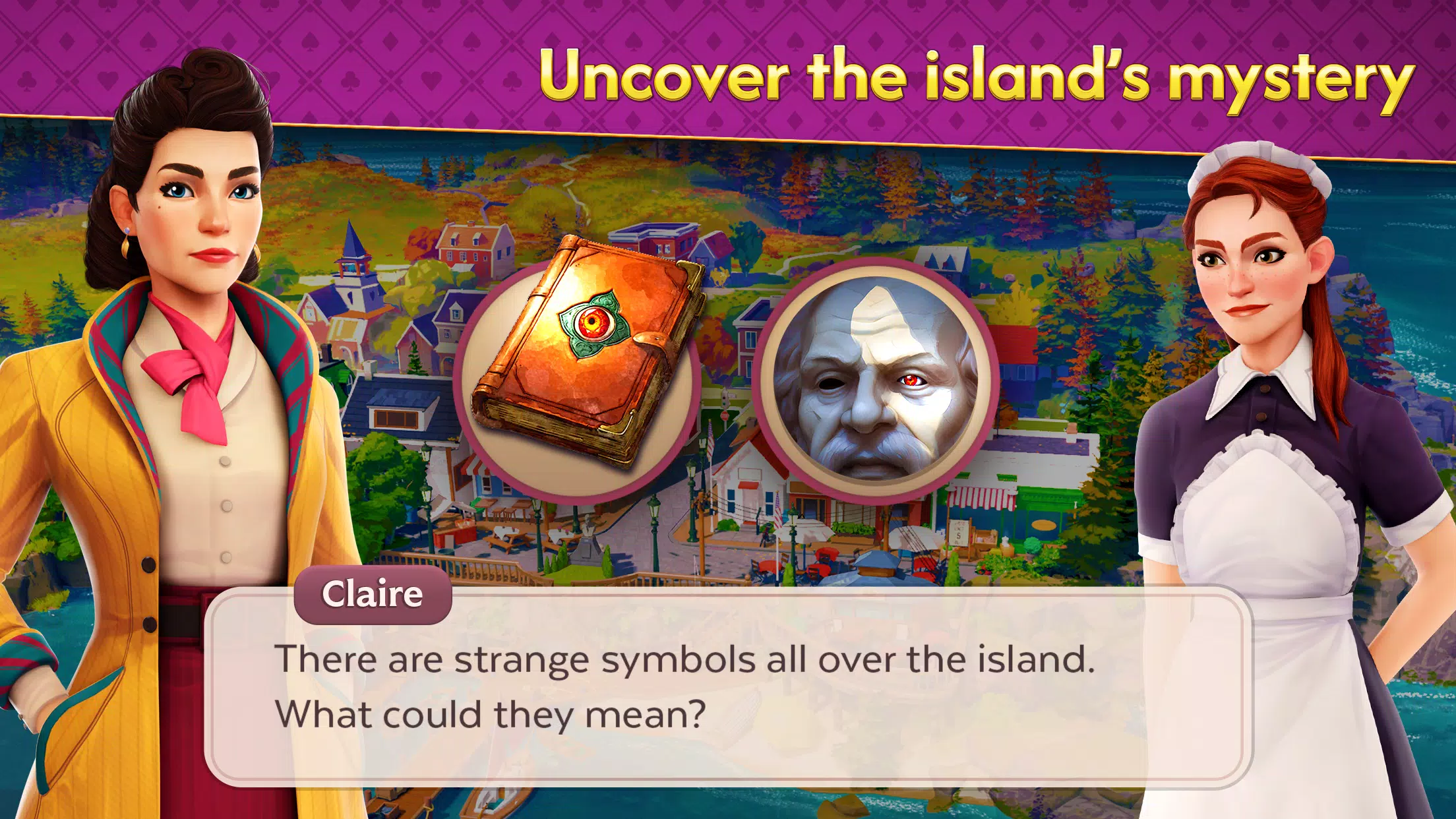 Claire’s Chronicles: Solitaire স্ক্রিনশট 1