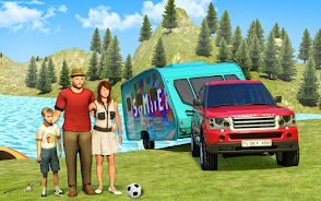 Schermata Camper Van Virtual Family Game 0