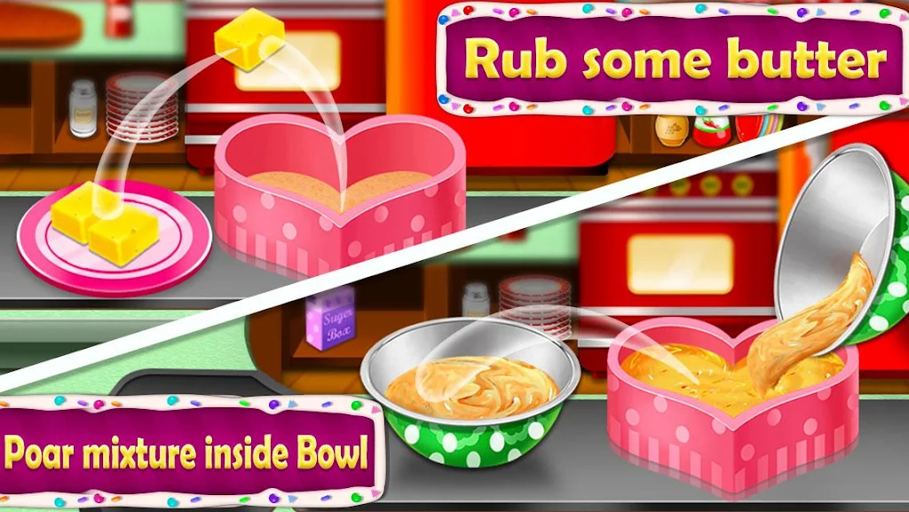 Cake Cooking & Decorate Games ဖန်သားပြင်ဓာတ်ပုံ 2