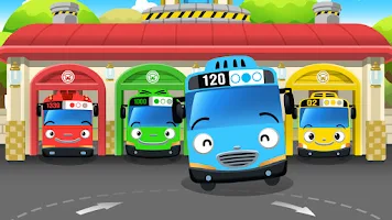 Tayo Bus Game - Bus Driver Job Captura de pantalla 1